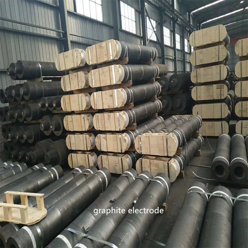 Competitive Price RP HP Shp UHP Grade 750mm 700mm 650mm 600mm 550mm 500mm 450mm 400mm 350mm 300mm 250mm 200mm 150mm Graphite Electrode with Nipples