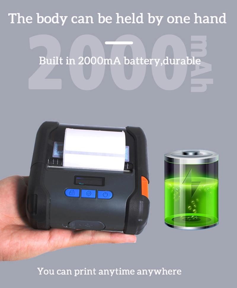 Handheld Inkless Portable Mini WiFi Wireless Thermal Receipt Mobile Label Printer