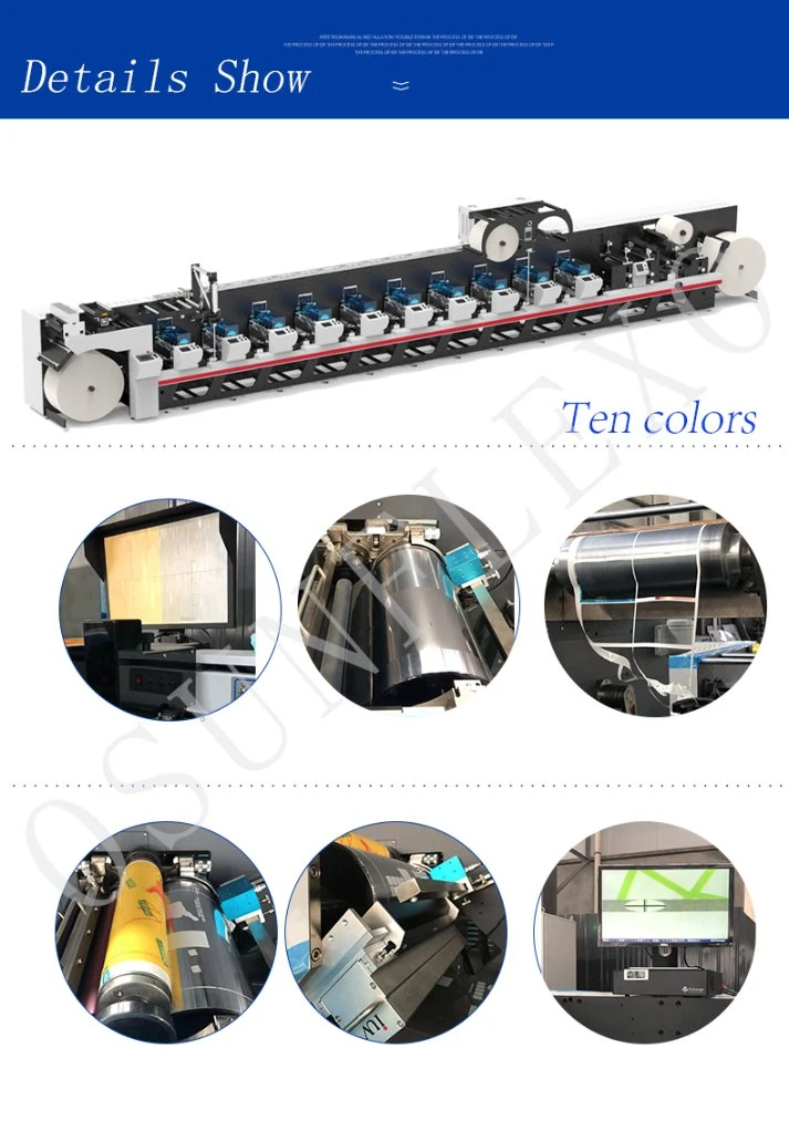 Multifunctional Combination Label and Film Flexo Digital Printing Equipment with High Efficiency