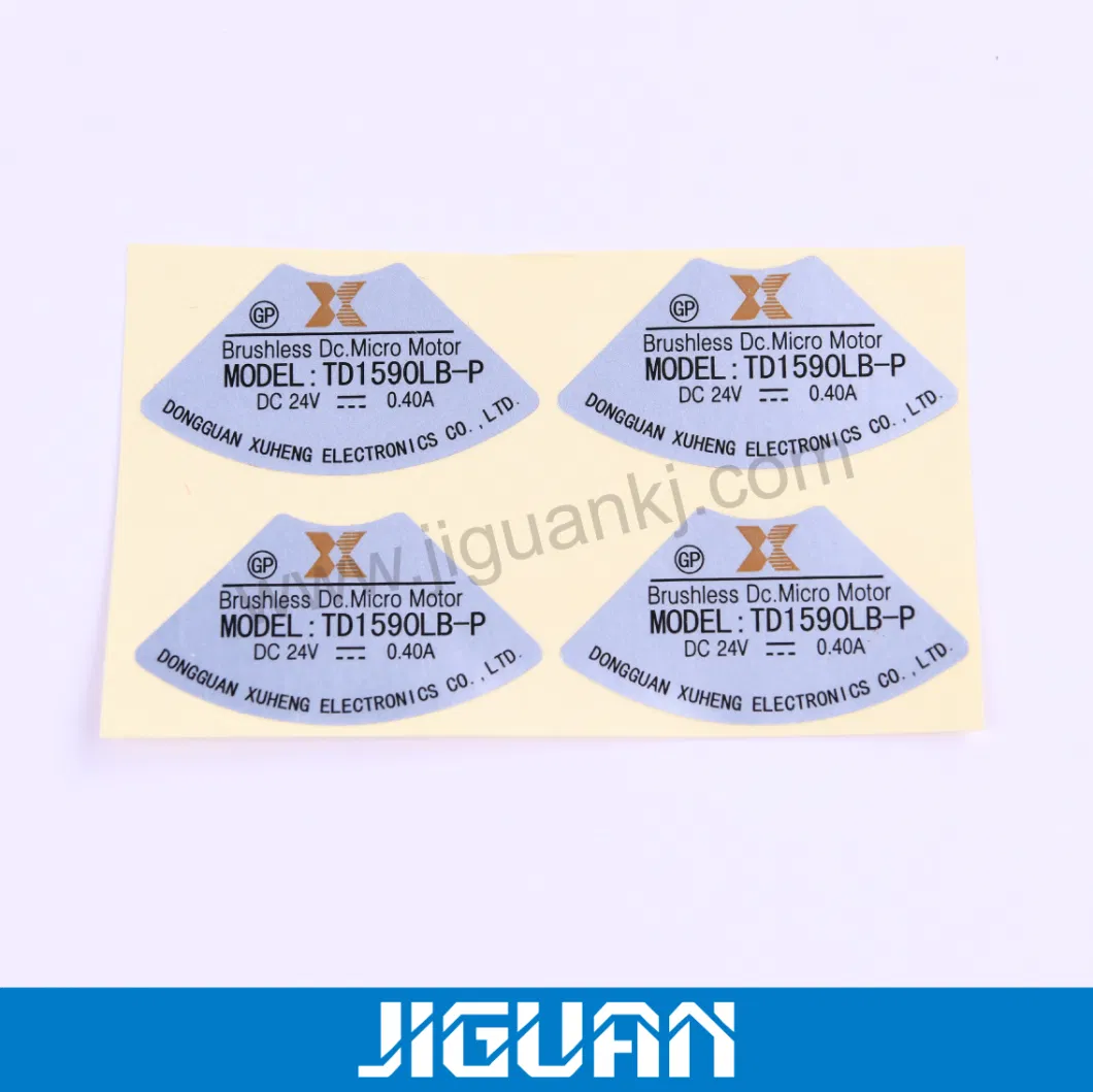 Self Adhesive Paper Sticker Labels Hot Stamping for E Liquid