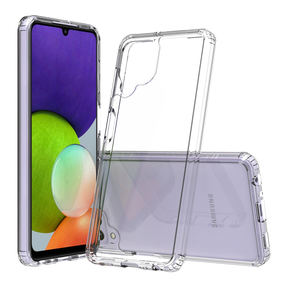 Transparent Shockproof Bumper TPU Scratch-Proof Phone Case for Samsung Galaxy A22