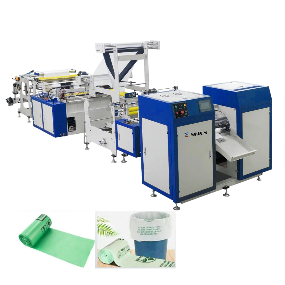 BOPP Side Sealing and Hot Polythene Pouch Shopping Bag Making Machine