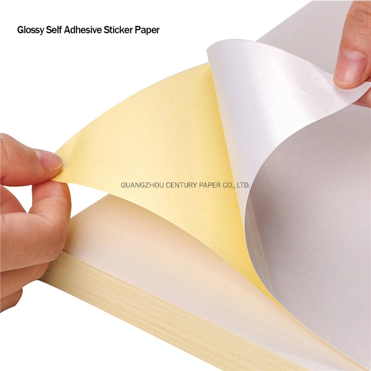 Factory Direct Sale Top Coat Direct Thermal Paper Hot Melt Frozen Adhesive Jumbo Roll Cold Chain Food Label