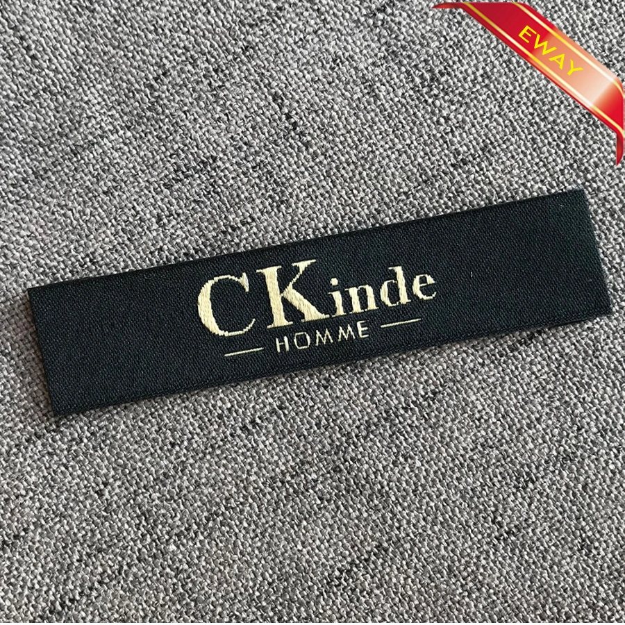 Garment Brand Label Woven Main Neck Label for Suit