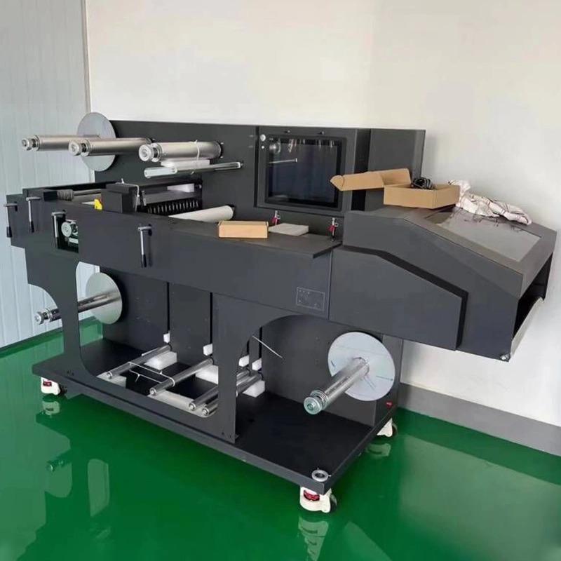High Speed Roll to Roll Label Cutter Sticker Paper Die Cutting Printing Machinery Digital Rotary Printing Machine