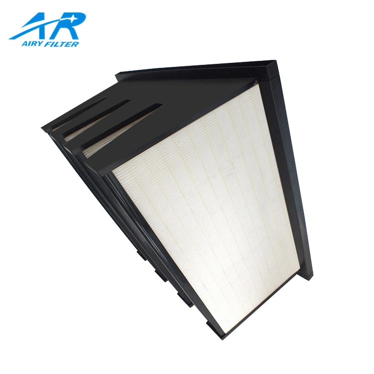 V-Bank Filters with Plastic Frame HEPA H13 Filter