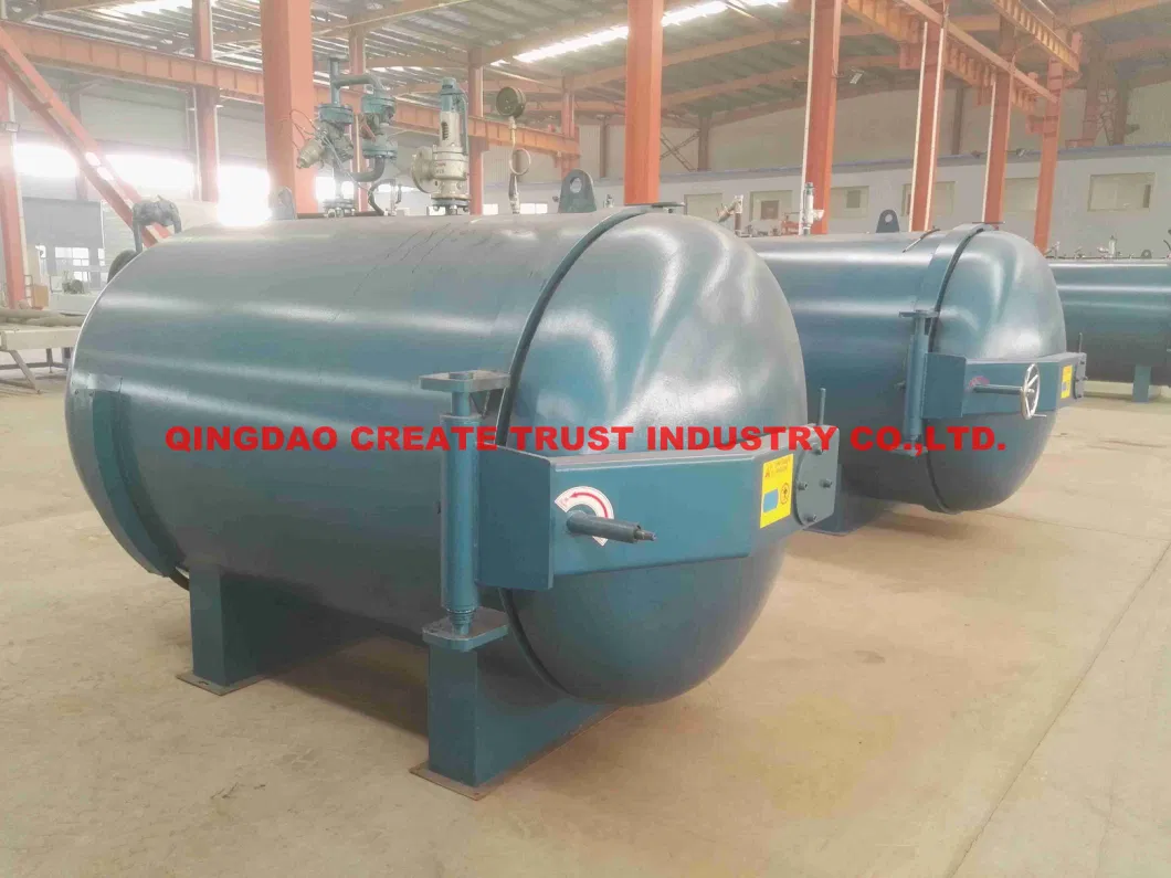 China Top Advanced Technical Autoclave for The Curing of Rubber Trolley/Rubber Hose/Rubber Shoes/Rubber Roller (CE/ASME)