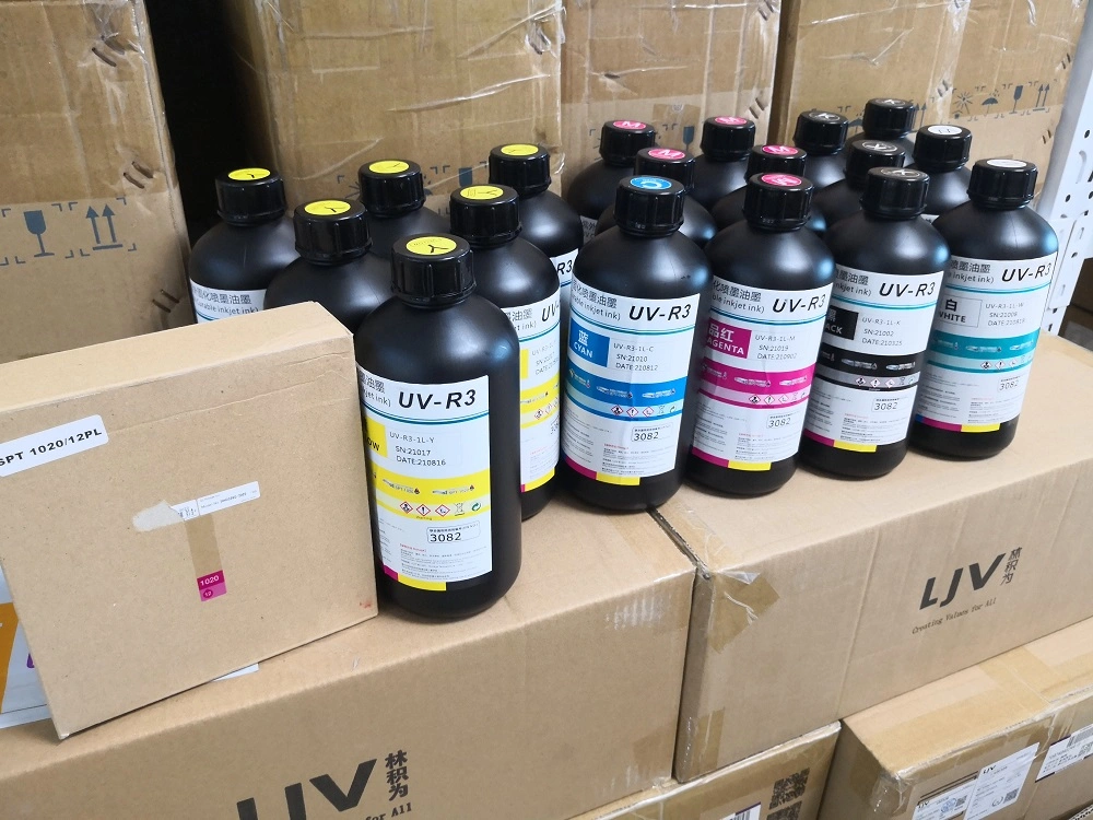 Infiniti Challenger UV-R3 UV Ink R3 Curable Inkjet Ink for Seiko Spt1020 Print Head