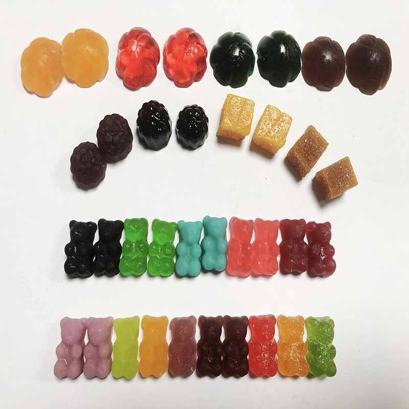 OEM Private Label Hip Enlargement Bbl Gummies Butt Lift Body Ennancement Buttochs and HIPS Delicious Gummies Square Shape