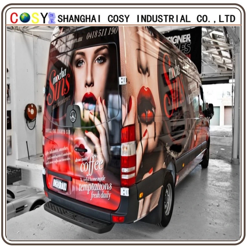 Car Graphics Vinyl Wrap Promotion Sticker Bus Advertising Printing