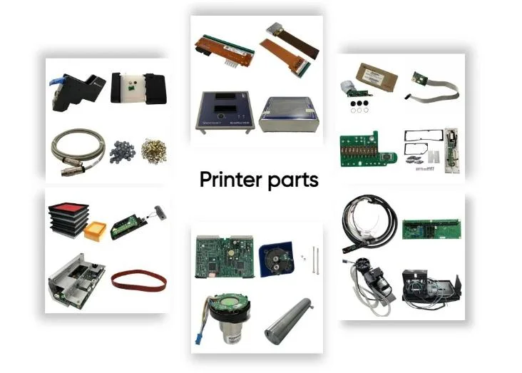 Df090 Tij Thermal Injection Printer 600dpi Continuous Inkjet Printer/Label Inkjet Printer