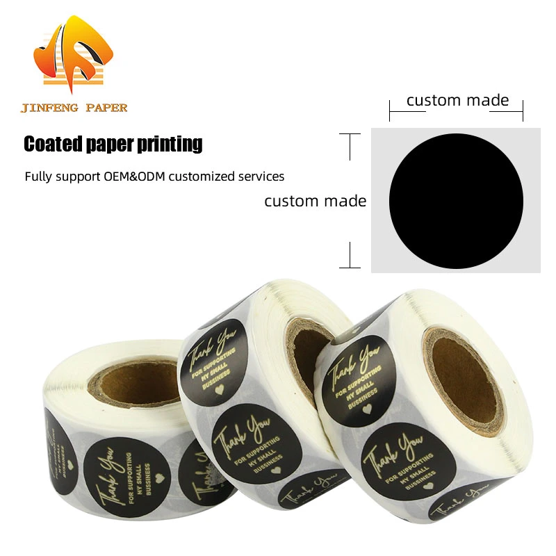 Wholesale Thermal Printing Paper Barcode Sticker Direct Thermal Label Manufacturer