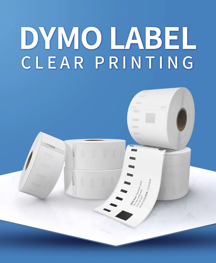 Waterproof Barcode Zebra Dymo Printer White Sticker Thermal Shipping Address Labels