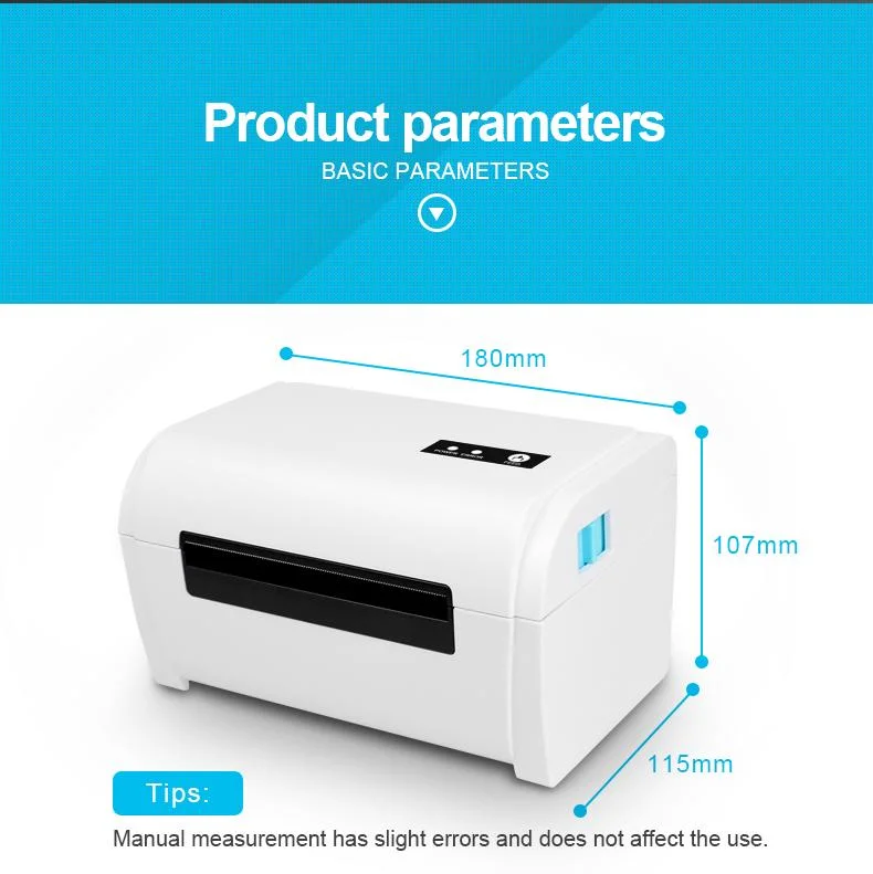 110 mm Thermal Label Printer with Non Ribbon POS 9200