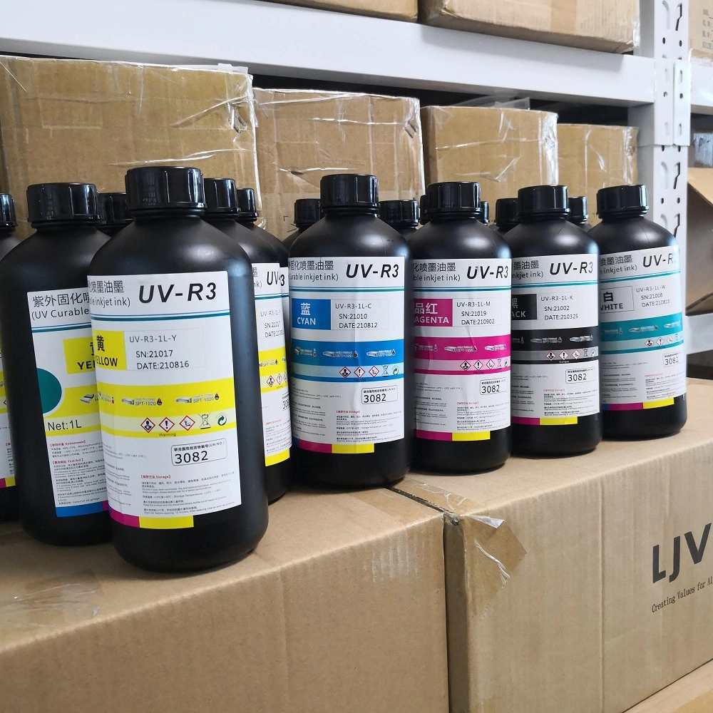 Infiniti Challenger UV-R3 UV Ink R3 Curable Inkjet Ink for Seiko Spt1020 Print Head