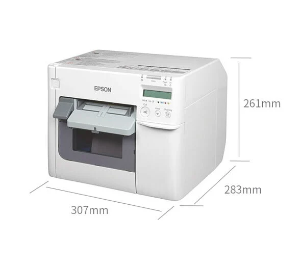 Inkjet Thermal Transfer Printing Paper Sticker Machine C3520 Full Color Label Printer