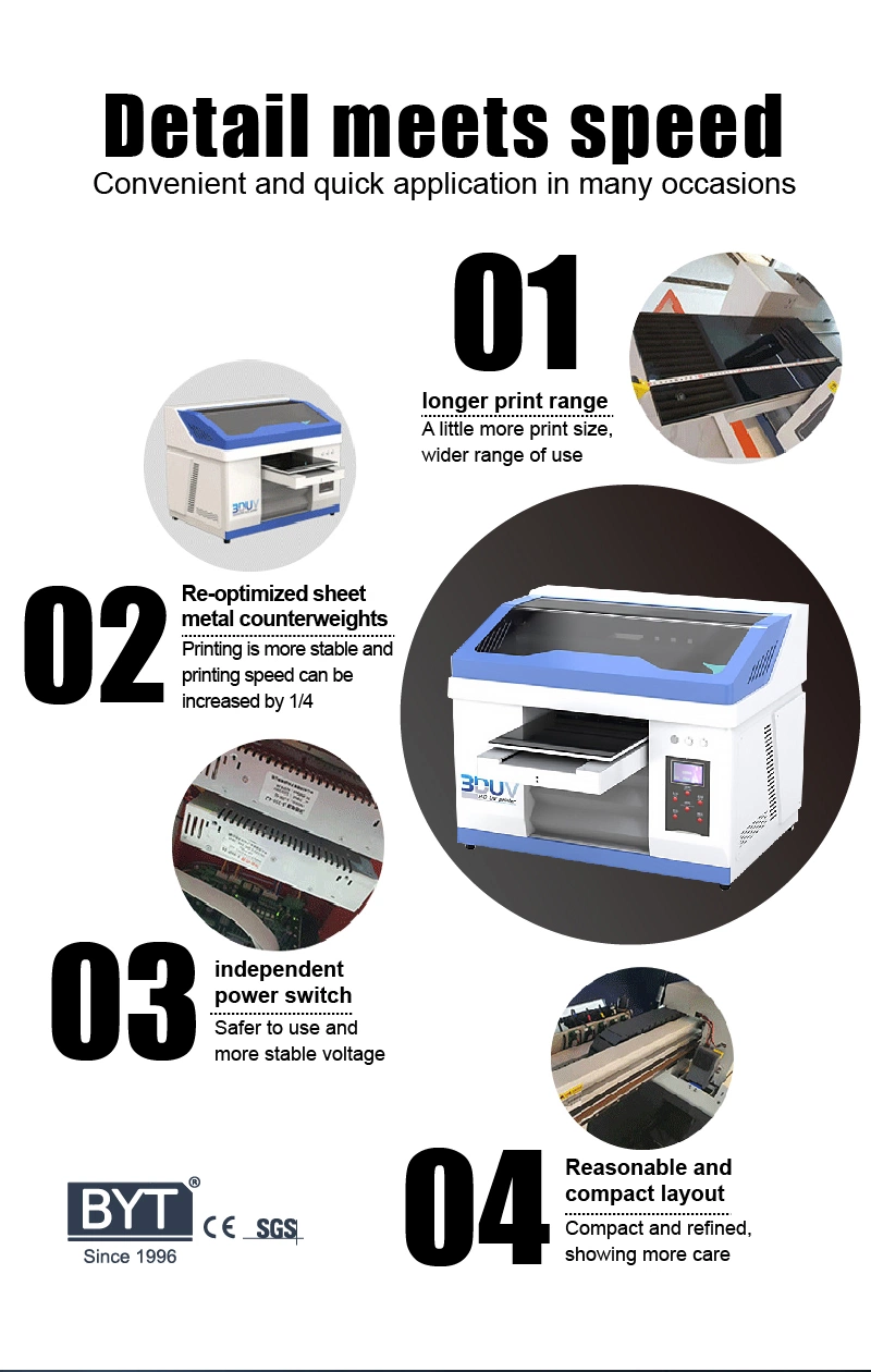 3060 Digital Wholesale Price 3060 Metal UV Flatbed Sticker Printer
