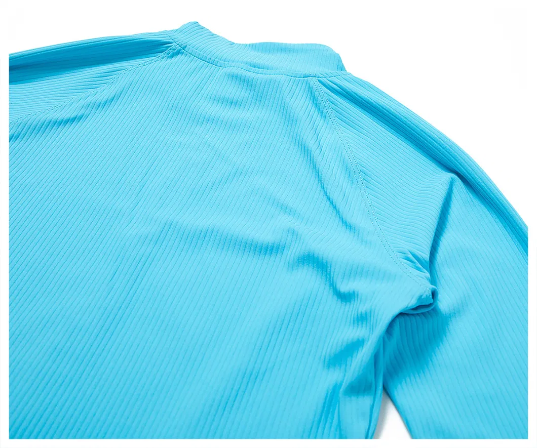 Quick-Drying Yoga Jacket Threaded Zipper Nude Fitness Gym Jacket Running Coat Women