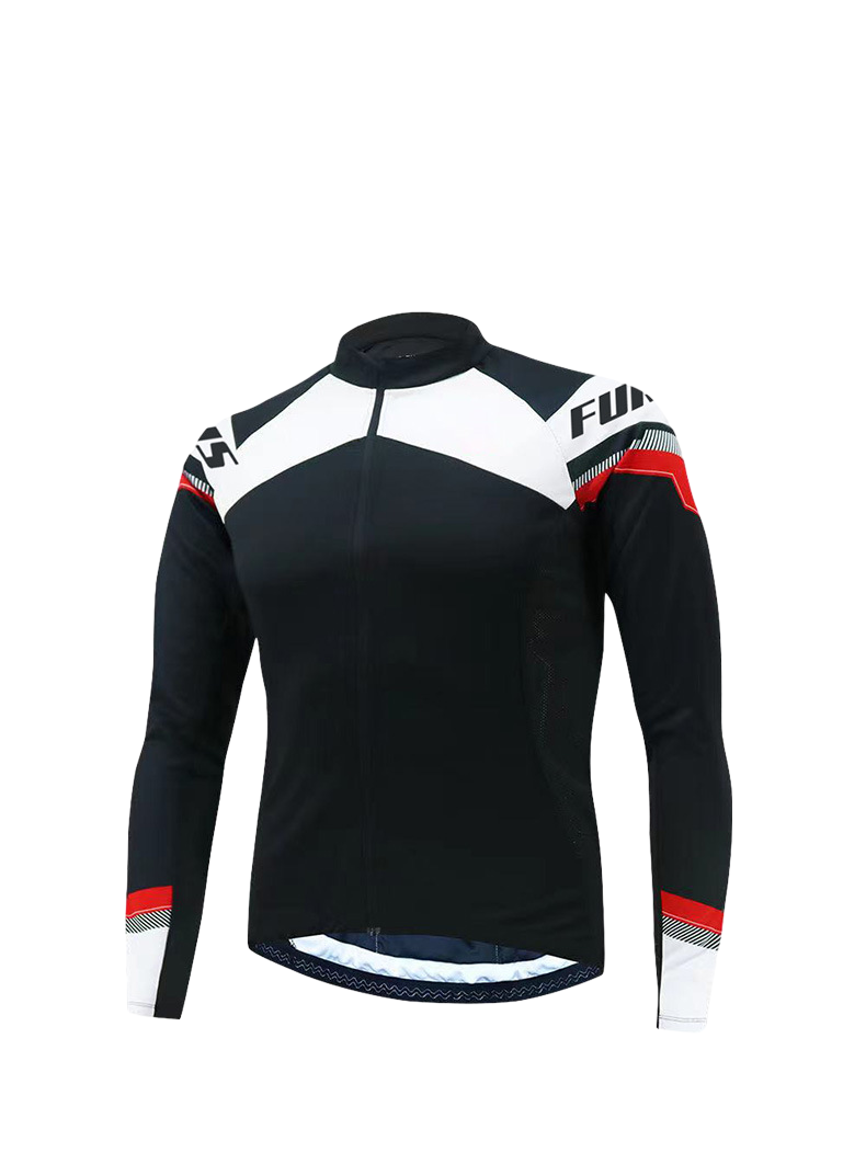 New Long-Sleeved Cycling Clothes Men&prime;s Jacket Summer and Autumn Soaking Wet Gas Quick Drying Outdoor Road Car Team Uniform