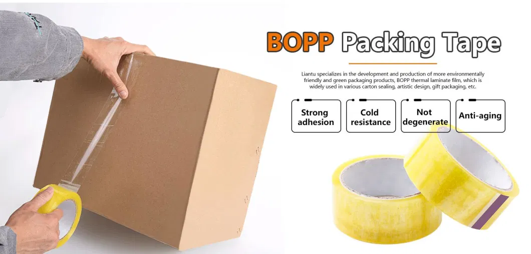 Custom Logo Printed BOPP Adhesive Packaging Tape