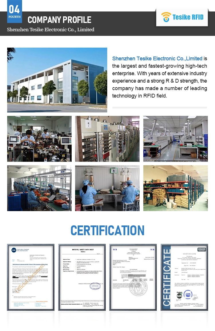 Long Range RFID Tracking Logistics UHF Asset Management Sticker Label