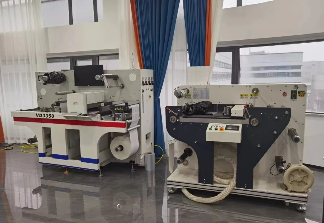 2groups Digital Label Die Cutting Slitting Machine