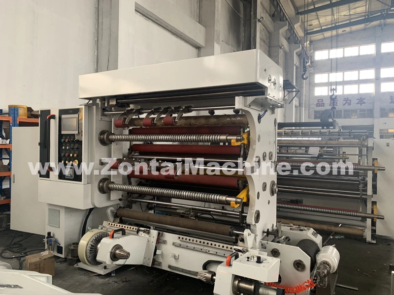 Zontai Plastic Film Label Vertical Slitting and Rewinding Machine