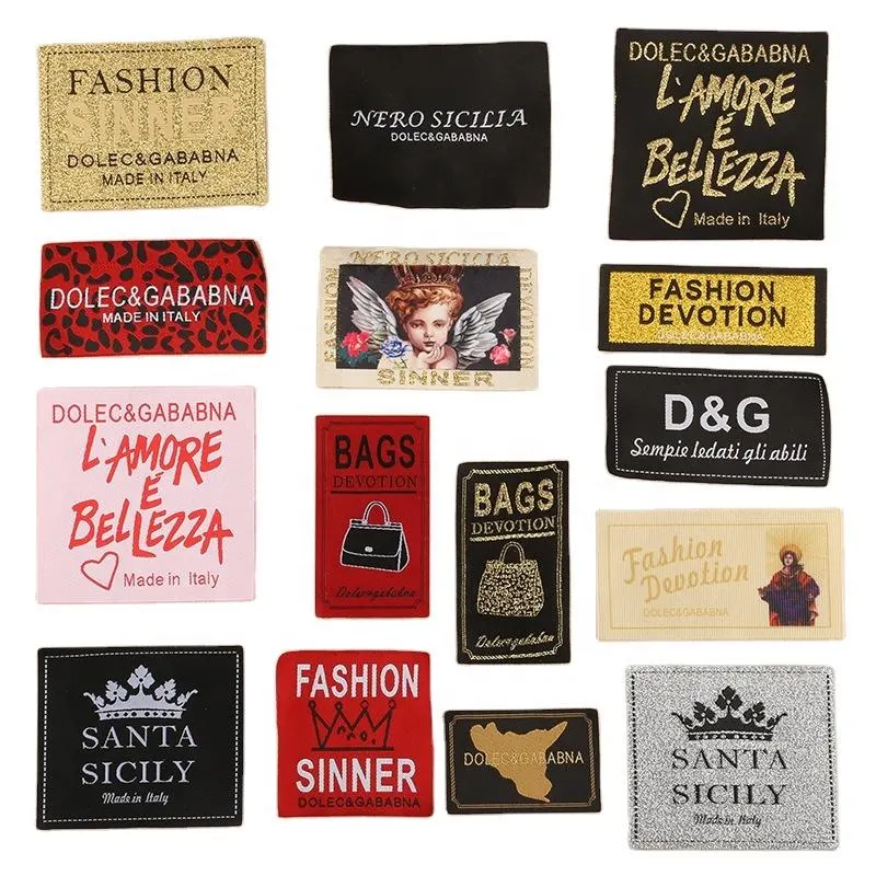 Hot Sale High Quality Custom Woven Label Jacquard Label for Garment