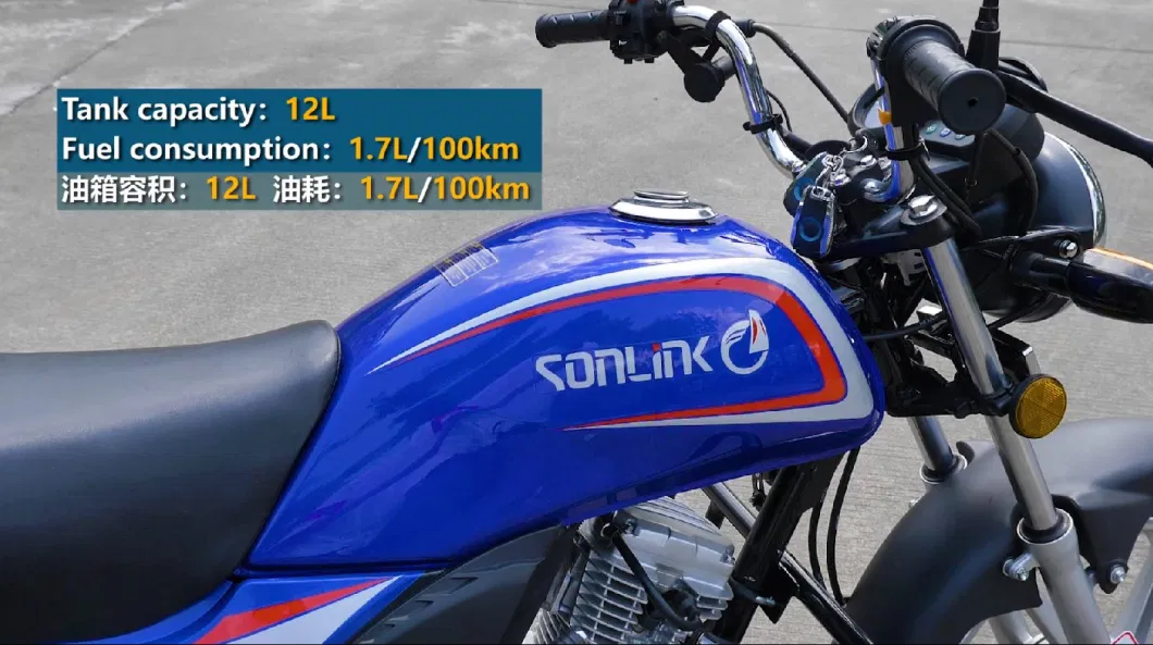 Sonlink Factory Direct Sell CB125cc Engine Low Noise Economic Comfortable Stable Motorcycle Moto 125