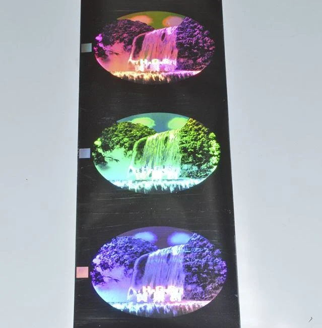 Customized Logo Registration Anti-Counterfeiting Positioning Holographic Hot Stamping Foils Gold Labels Stickers