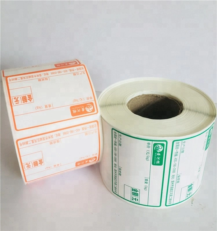 OEM/ODM Offset Full Color Printing Paper Adhesive Labels