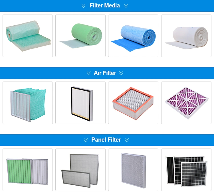 V-Bank Filters with Plastic Frame HEPA H13 Filter