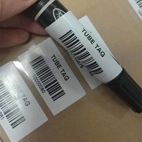 Printable Adhesive RFID Tube Tag Hospital Laboratory Label