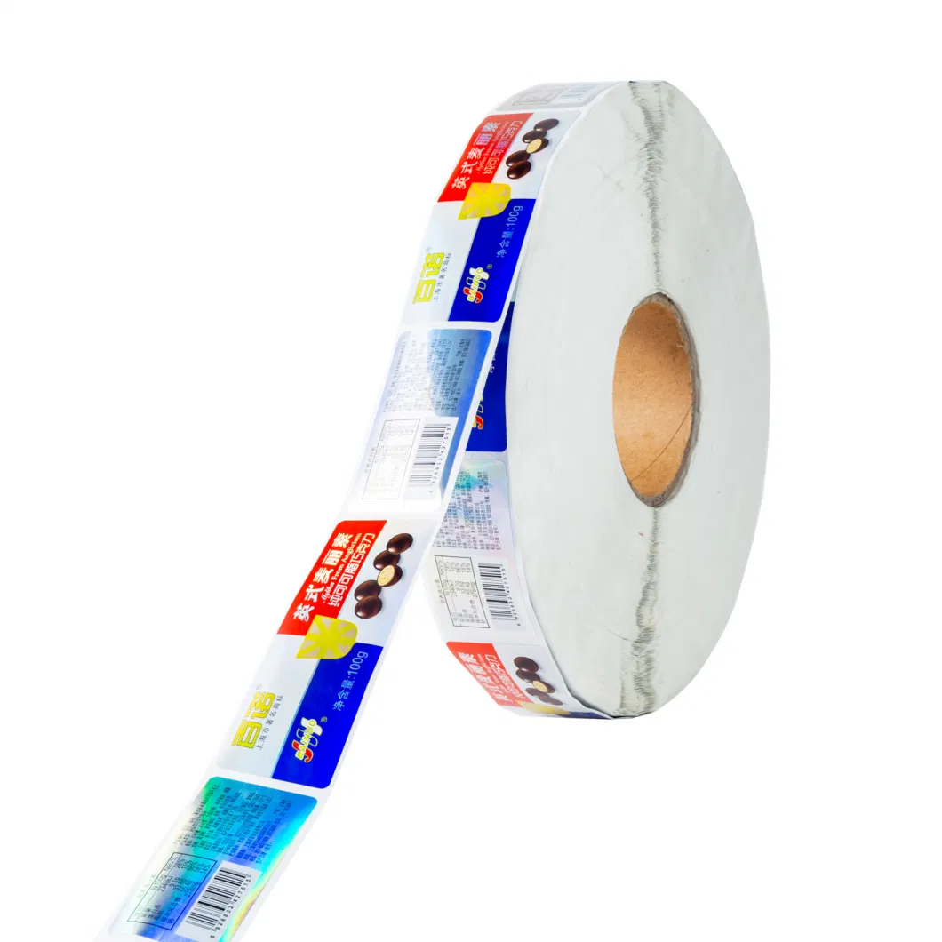 Cheap Custom Frozen Food Product Labels Printing Roll