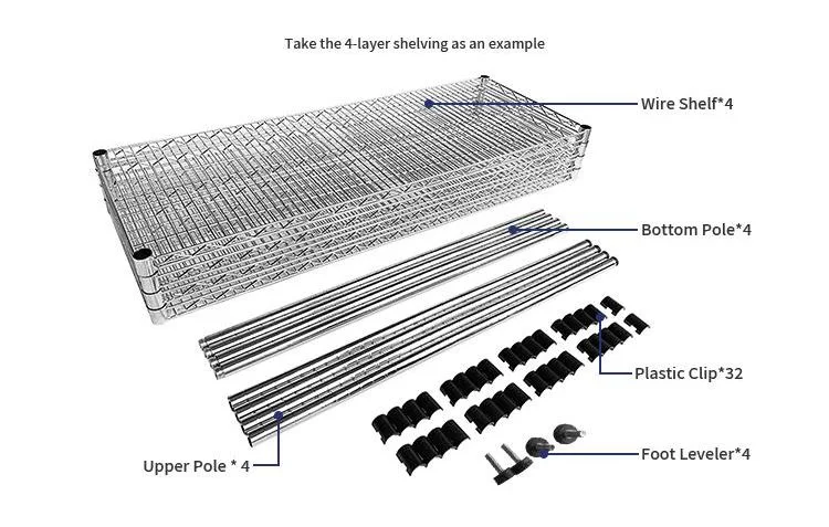 Wire Shelf for Electronic Component Storage