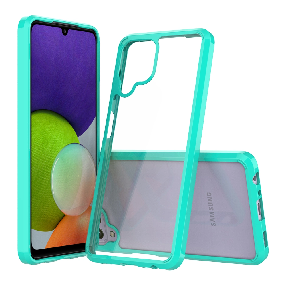 Transparent Shockproof Bumper TPU Scratch-Proof Phone Case for Samsung Galaxy A22