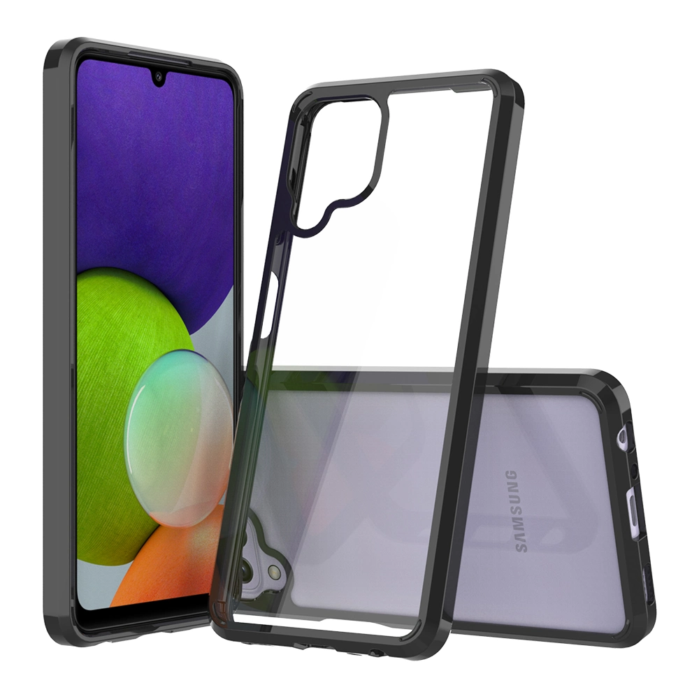 Transparent Shockproof Bumper TPU Scratch-Proof Phone Case for Samsung Galaxy A22