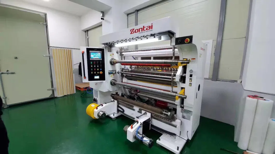 Zontai Plastic Film Label Vertical Slitting and Rewinding Machine