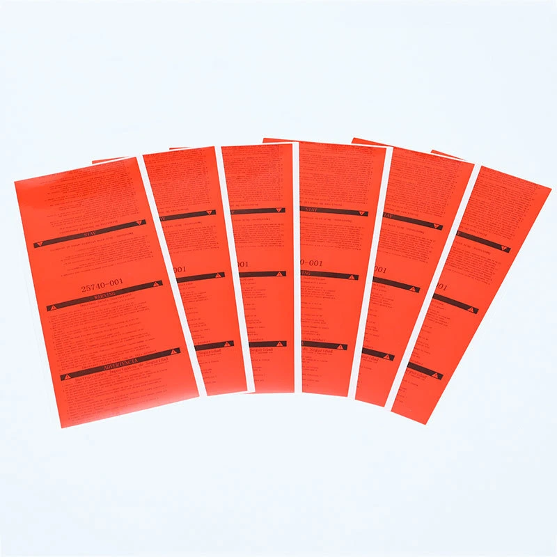 Custom Printed Roll Barcode Stickers Labels