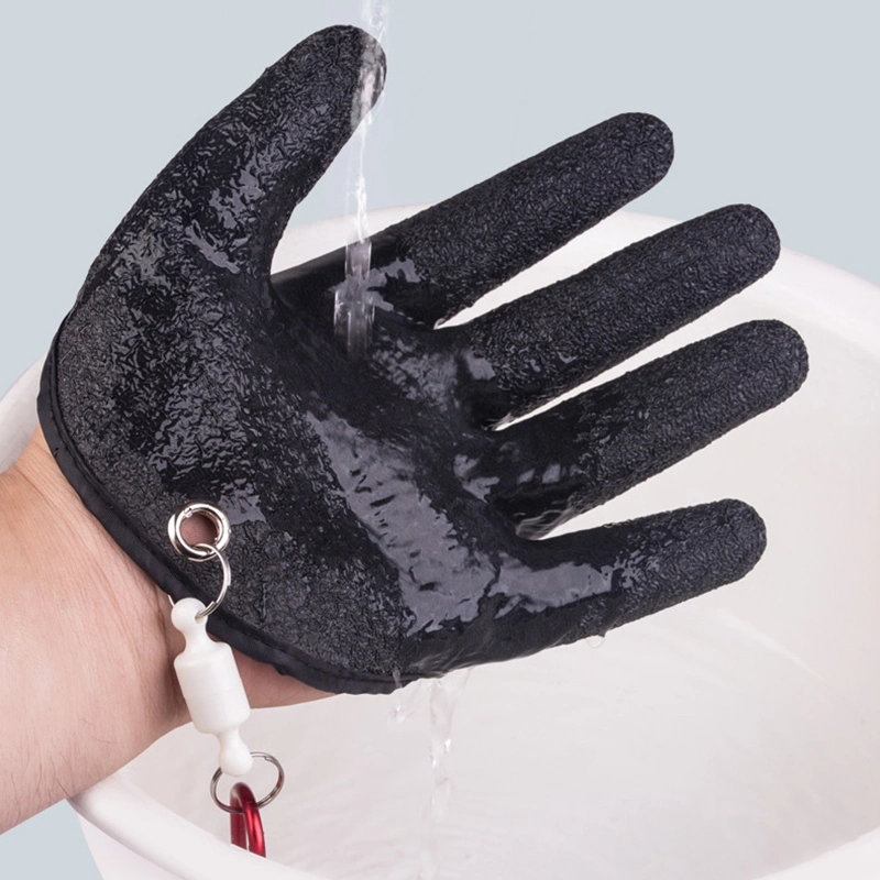 Non-Slip Puncture Proof Glove Catching Left Hand Gloves Magnetic Fishing Finger Protect Anti-Scratch Wyz19169