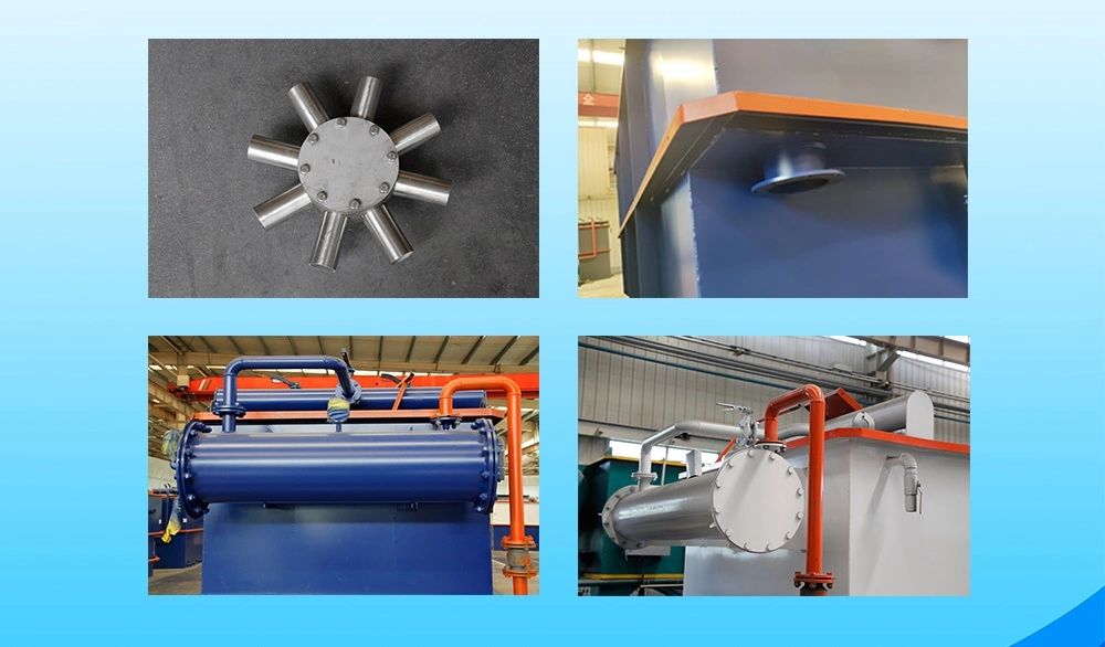 Flat Flow Dissolved Air Flotation Equipment for Washing Sewage Treatment