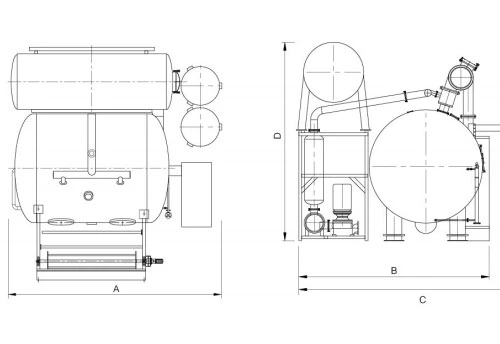 High Temperature High Pressure Air Flow Dyeing Machine