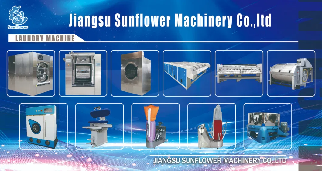 Garment Factory Eco-Friendly Stainless Steel Industrial Washer Laundry Washing and Dyeing Machine Horizontal