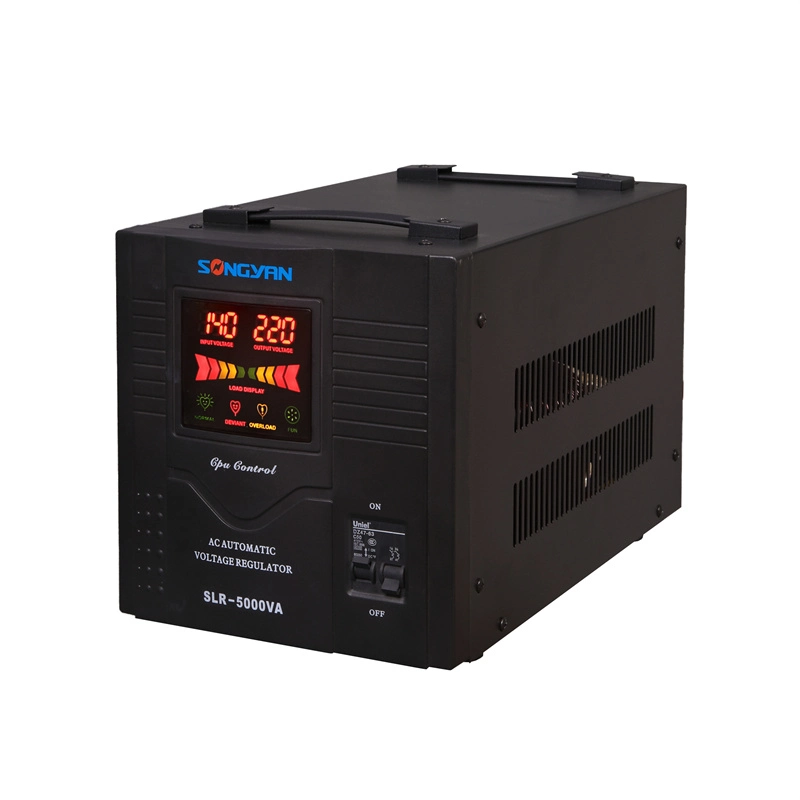 Single Phase Voltage Stabilizer AVR AC Current 5kVA 10kVA