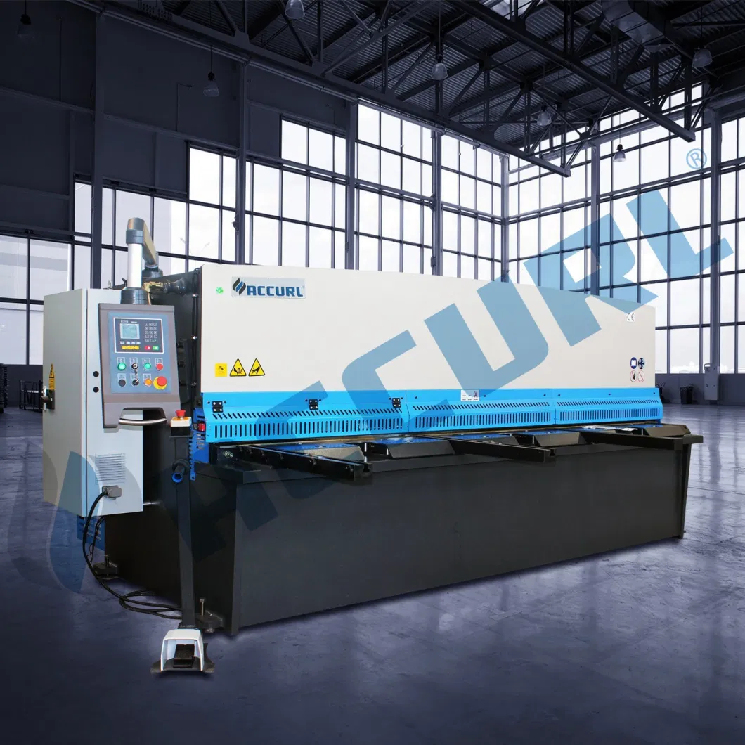 China Top Rank QC12y-8X3200mm Hydraulic Plate Shearing Machine