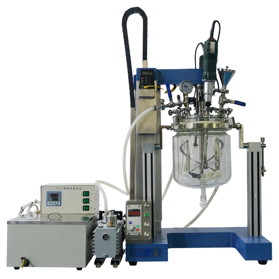 Cream Lotion Sample Vacuum Lab Homogenizer Emulsifier