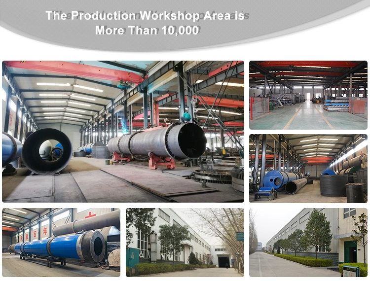 China Manufacturer Indirect Heat Steam Tube Rotary Dryer for Biomass, Feed, Fertilizer