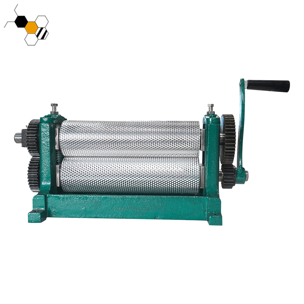Manual Beeswax Foundation Machine for Sale Bee Wax Roller Embossing Machine