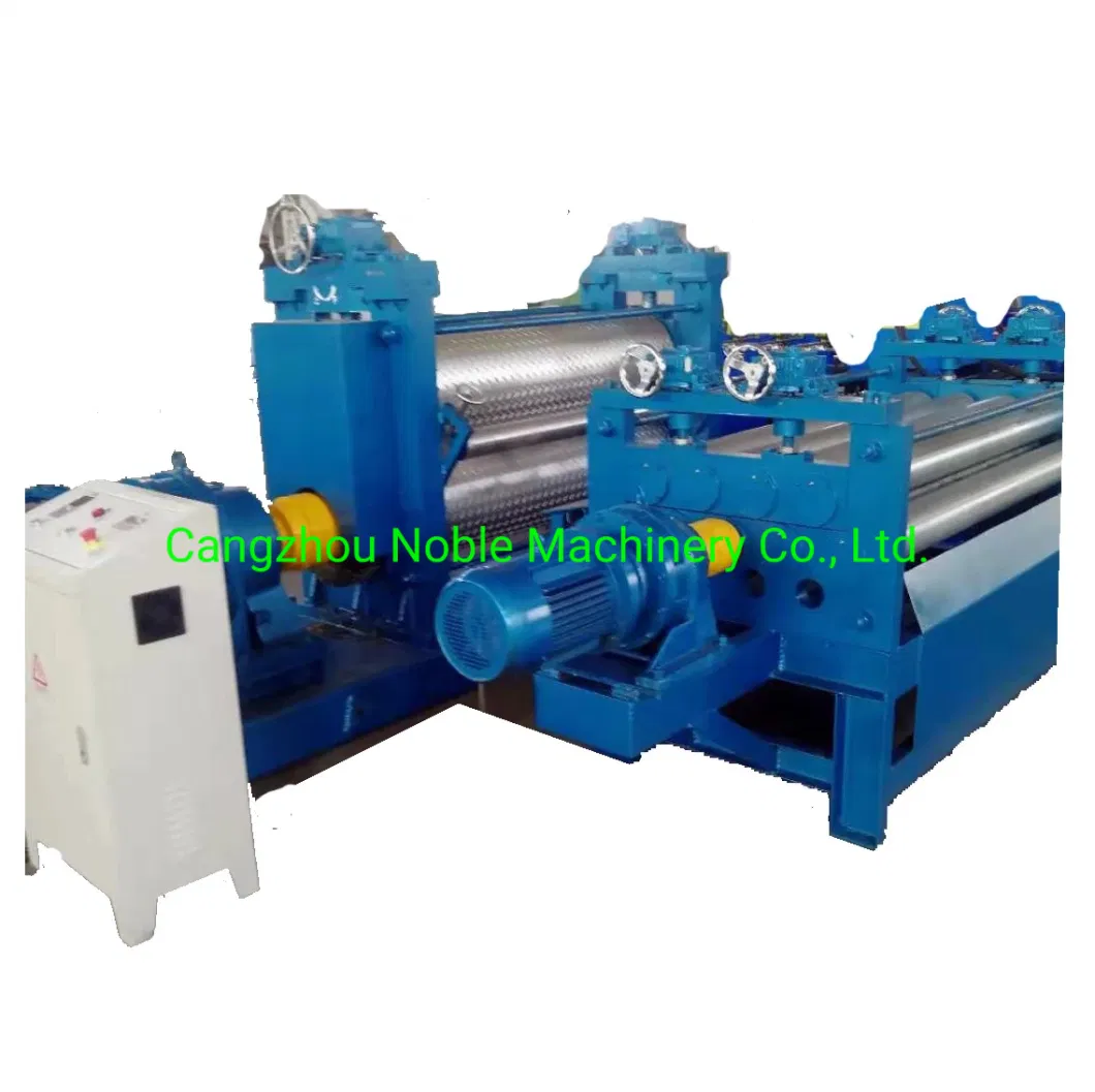 Good Price High Quality Double Side Embossing Machine/Chequered Machine/Chequer for Stainless Steel