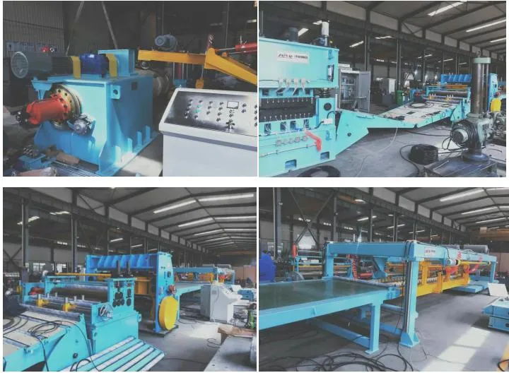 China Hydraulic CNC Hr Cr Steel Coil Shearing Machinery Cut to Length Machine Slitter Machine for Loader /Plate Processing/